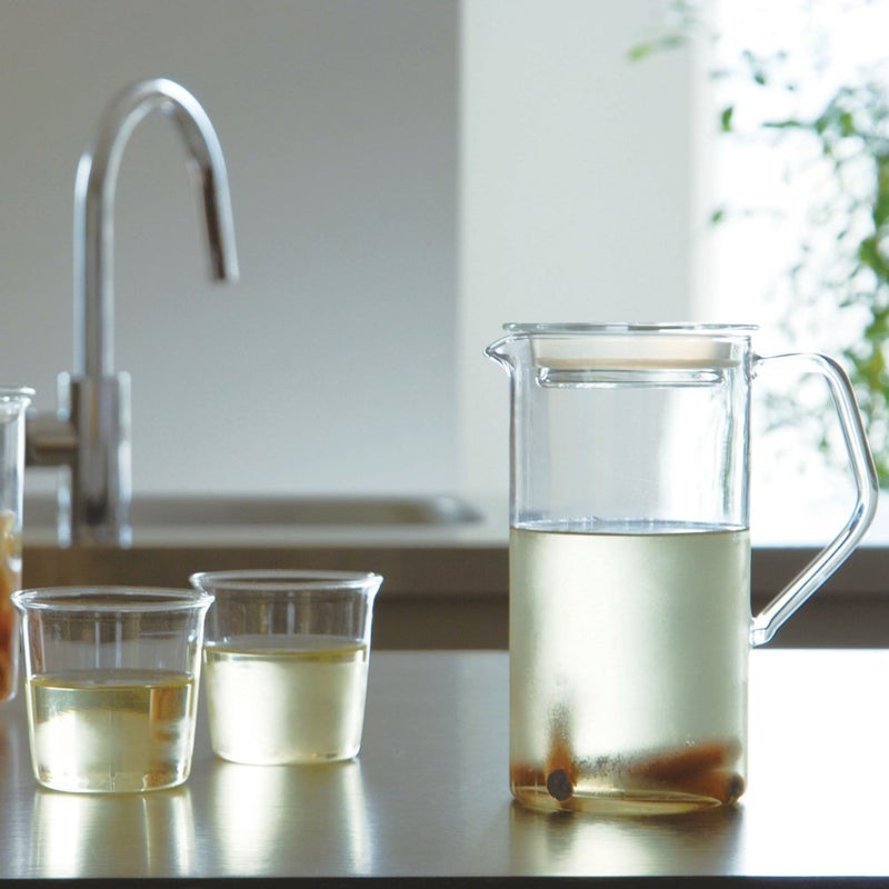 KINTO CAST 21677 Water Jug, 3.2 gal (1.2 L), Heat Resistant Glass, Microwave and Dishwasher Safe, Gift - Image 5